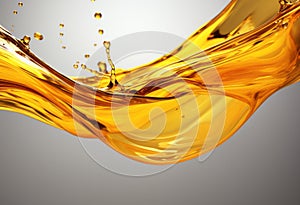 Mesmerizing Explosion of Yellow Liquid: A Photographic Masterpiece