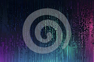 Futuristic abstract color gradient with smooth vibrant transitions. photo