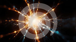 Neural Network Burst: The Art of Information Flow