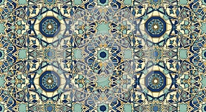Seamless Islamic arabesque wallpaper background