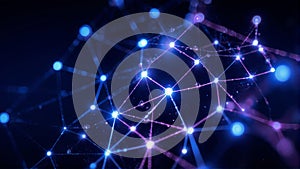 Mystical Network of Lights