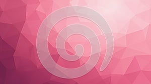 Mesmerizing, intricate polygonal design in soft, gradient pink hues photo