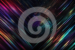 A mesmerizing mixture of RGB colors spiraling and blending over a dark background. Abstract art showcasing a vibrant dance of hues photo