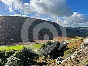 Mesmerizing scenery of landscape of Lynton & Lynmouth (Little Switzerland) civil parishes in England