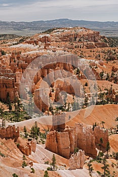 Mesmerizing shot of the Bryce Canyon National Park Tropic USA