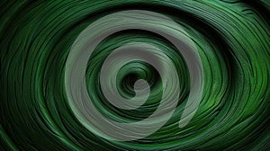 Mesmerizing spiral pattern in shades of green