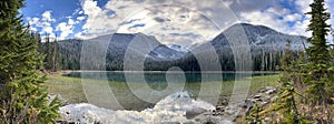 Mesmerizing view of Joffre Lakes Provincial Park, Pemberton British Columbia Canada