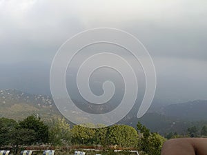 Mesmerizing view of Muree Hills and forest
