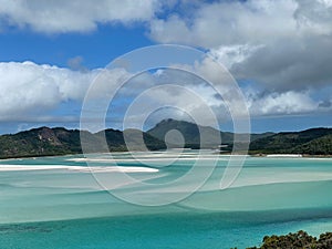 Mesmerizing view of Whitsunday Islands in Australia