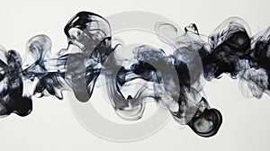 Abstract Ink Drops in Water