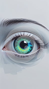 A mesmerizingly unique eye