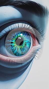 A mesmerizingly unique eye