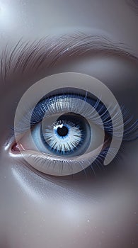 A mesmerizingly unique eye