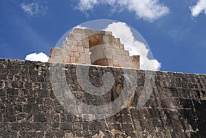 Mesoamerican ballcourt photo