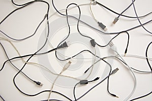 Mess of cords
