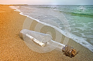 Message in a bottle