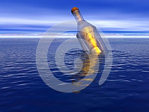 Message in a bottle