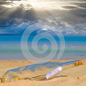 Message in a bottle