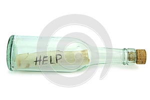 Message in a bottle photo