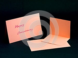 Message Card for Your Family and Friends; Happy Anniversary