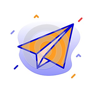 Message delivery, send, message, mail fully editable vector icons
