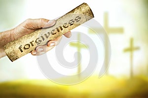 The message of forgiveness from the cross