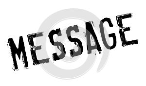 Message rubber stamp