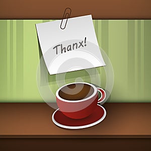 A Message Saying Thanx!