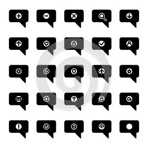 Message user interface icon include plus,remove,cross,search,download,upload,hearth,lock,check,user,setting,block,secure,airplane,