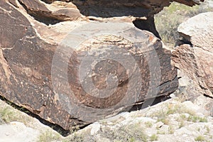 messages from the Ancestral Puebloan people in Petrified Forest National Park