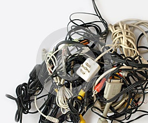 Messe of old cables