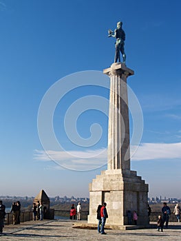 Messenger of Victory statue