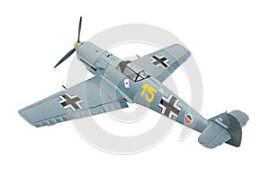 Messerschmitt 109E-3 aeroplane. Model