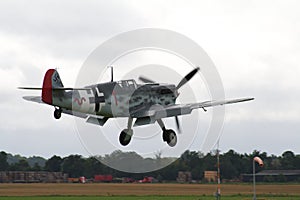 Messerschmitt BF-109 plane photo