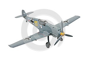 Messerschmitt 109E-3 aeroplane. Model