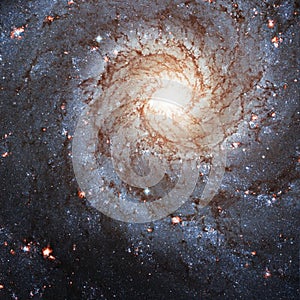 Messier 74, NGC 628 Spiral galaxy in the constellation Pisces.