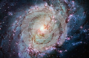 Messier 83, Southern Pinwheel Galaxy, M83 in the constellation H photo