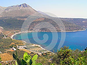 Messina Gulf in Greece.