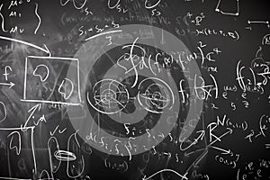 Messy Mathematics Calculation photo