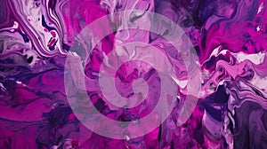 Messy painted abstract background in purple