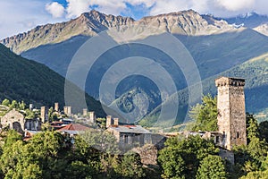 Mestia, Svaneti province, Georgia