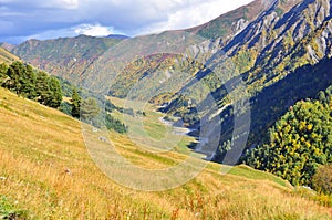 Mestia-Ushguli trek, Svaneti Georgia photo