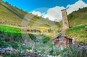 Mestia-Ushguli trek, Svaneti Georgia photo