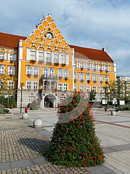 Mestsky urad / Urzad miejski Town hall , Cesky Tesin / Czeski Cieszyn, Silesia, Czech Republic