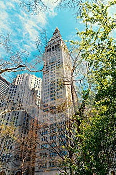 Met Life Tower Skyscaper in Manhattan New York City USA America