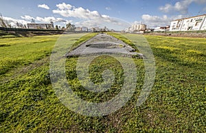 Meta secunda of Imperial City Circus of Emerita Augusta, Merida, Spain