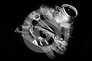 Metaalworker work concept