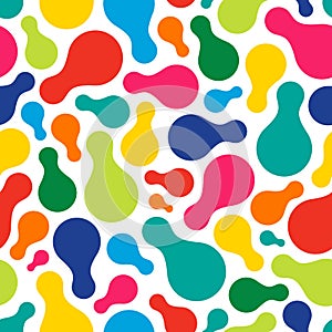 Metaball seamless pattern