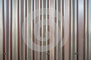 Metal aluminium textured background with curve waves