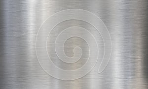 Metal or aluminum brushed plate